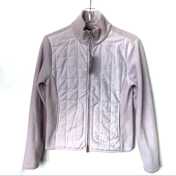Izod Jackets & Blazers - IZOD Golf “Morning Mist” Lilac Fleece Jacket | Lightweight Layering | NWT | XS